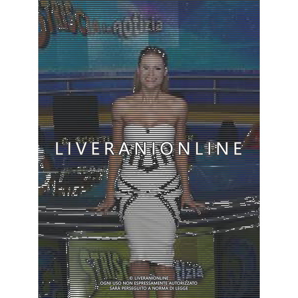 Cologno Monzese ( MI ) 15/04/2019 Mediaset - Photocall Striscia la Notizia Nella foto: Michelle Hunziker PH Lauro Montagnini AG ALDO LIVERANI SAS