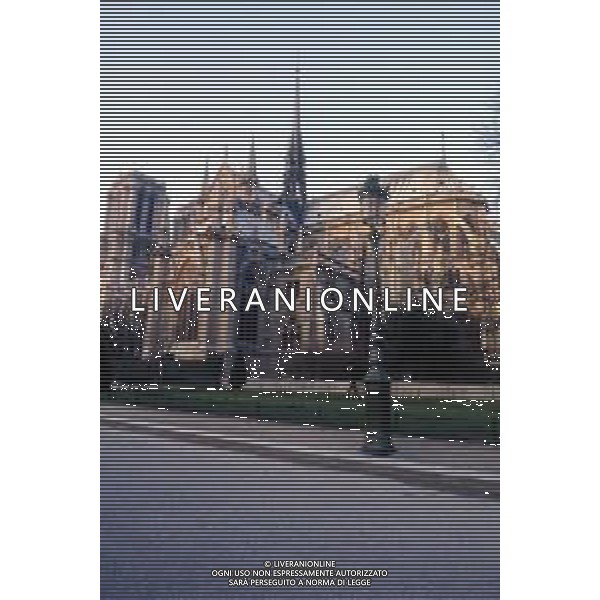 La cattedrale di Nostra Signora di Parigi, Notre-Dame de Paris in Francia nel 1985. © ARCHIVIO / AGENZIA ALDO LIVERANI SAS