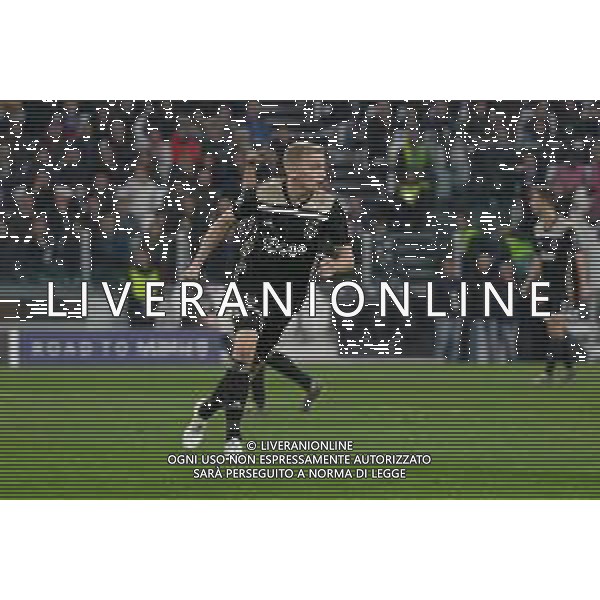 Torino 16.04.2019 Allianz Stadium 4 di finale Champions League Juventus vs Ajax ©Falzone/Agenzia Aldo Liverani NELLA FOTO : Esultanza dopo il gol di Donny van de Beek © AGENZIA ALDO LIVERANI SAS - JUVENTUS vs AJAX ritorno quarti di finale Champions League 16.04.2019
