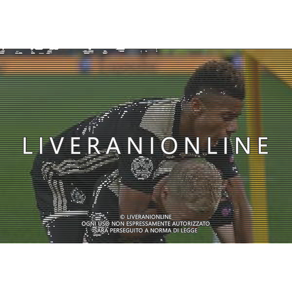 Torino 16.04.2019 Allianz Stadium 4 di finale Champions League Juventus vs Ajax ©Falzone/Agenzia Aldo Liverani NELLA FOTO : Esultanza dopo il gol di Donny van de Beek © AGENZIA ALDO LIVERANI SAS - JUVENTUS vs AJAX ritorno quarti di finale Champions League 16.04.2019