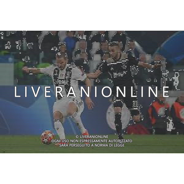Torino 16.04.2019 Allianz Stadium 4 di finale Champions League Juventus vs Ajax ©Falzone/Agenzia Aldo Liverani NELLA FOTO : Leonardo Bonucci-Hakim Ziyech © AGENZIA ALDO LIVERANI SAS - JUVENTUS vs AJAX ritorno quarti di finale Champions League 16.04.2019