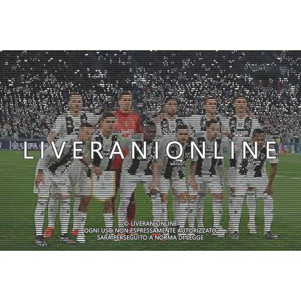 Torino 16.04.2019 Allianz Stadium 4 di finale Champions League Juventus vs Ajax ©Falzone/Agenzia Aldo Liverani NELLA FOTO : Formazione Juventus © AGENZIA ALDO LIVERANI SAS - JUVENTUS vs AJAX ritorno quarti di finale Champions League 16.04.2019