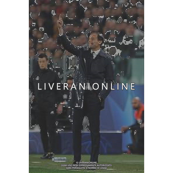 Torino 16.04.2019 Allianz Stadium 4 di finale Champions League Juventus vs Ajax ©Falzone/Agenzia Aldo Liverani NELLA FOTO : Massimiliano Allegri © AGENZIA ALDO LIVERANI SAS - JUVENTUS vs AJAX ritorno quarti di finale Champions League 16.04.2019