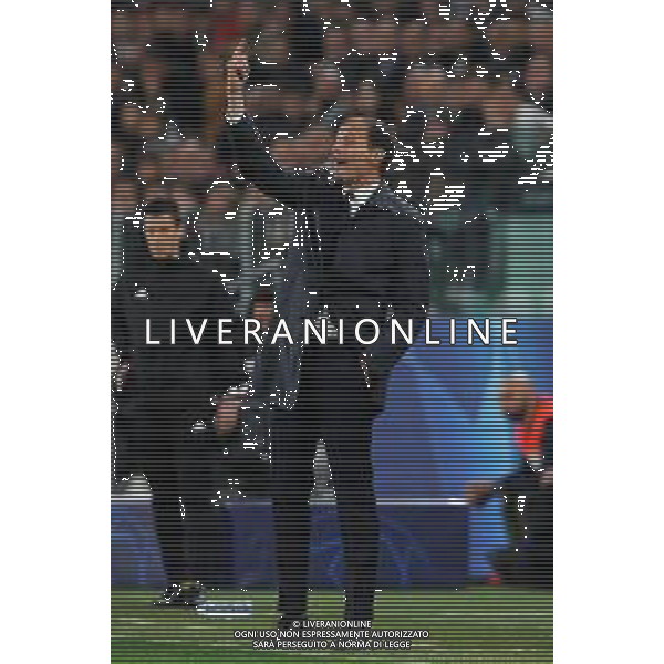 Torino 16.04.2019 Allianz Stadium 4 di finale Champions League Juventus vs Ajax ©Falzone/Agenzia Aldo Liverani NELLA FOTO : Massimiliano Allegri © AGENZIA ALDO LIVERANI SAS - JUVENTUS vs AJAX ritorno quarti di finale Champions League 16.04.2019