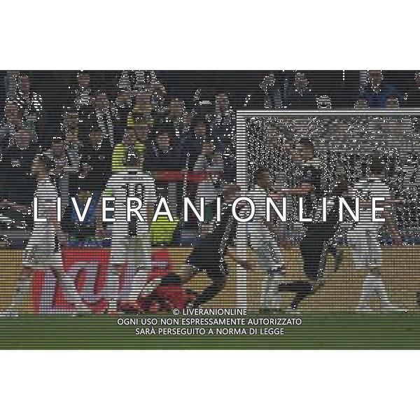 Torino 16.04.2019 Allianz Stadium 4 di finale Champions League Juventus vs Ajax ©Falzone/Agenzia Aldo Liverani NELLA FOTO : Esultanza dopo il gol di Matthijs de Ligt © AGENZIA ALDO LIVERANI SAS - JUVENTUS vs AJAX ritorno quarti di finale Champions League 16.04.2019