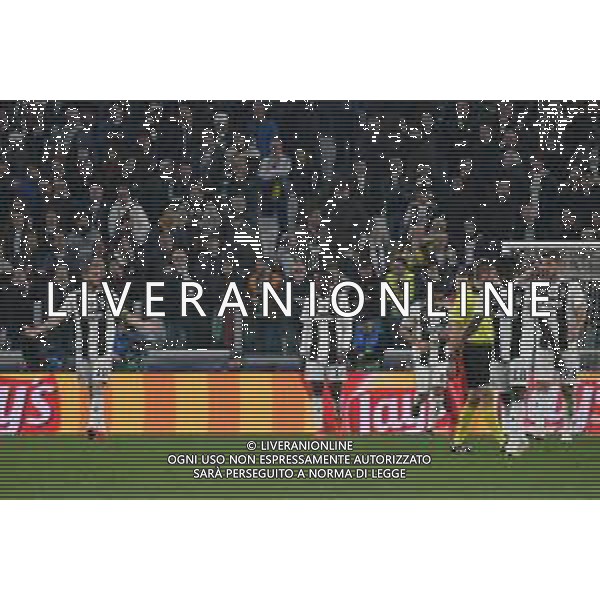 Torino 16.04.2019 Allianz Stadium 4 di finale Champions League Juventus vs Ajax ©Falzone/Agenzia Aldo Liverani NELLA FOTO : Delusione Juventus © AGENZIA ALDO LIVERANI SAS - JUVENTUS vs AJAX ritorno quarti di finale Champions League 16.04.2019
