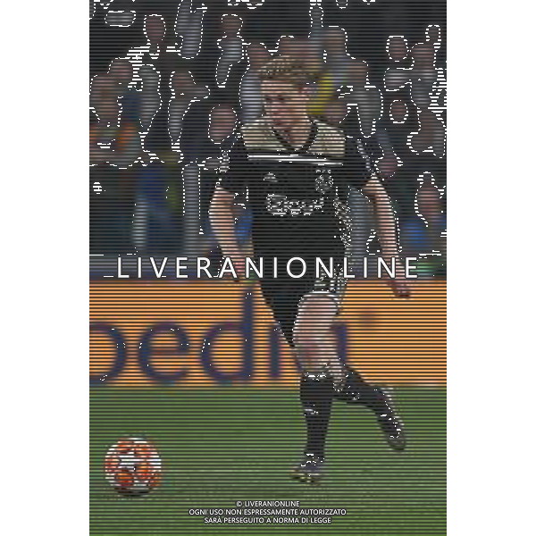 Torino 16.04.2019 Allianz Stadium 4 di finale Champions League Juventus vs Ajax ©Falzone/Agenzia Aldo Liverani NELLA FOTO : Frenkie de Jong