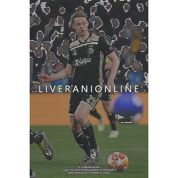 Torino 16.04.2019 Allianz Stadium 4 di finale Champions League Juventus vs Ajax ©Falzone/Agenzia Aldo Liverani NELLA FOTO : Frenkie de Jong