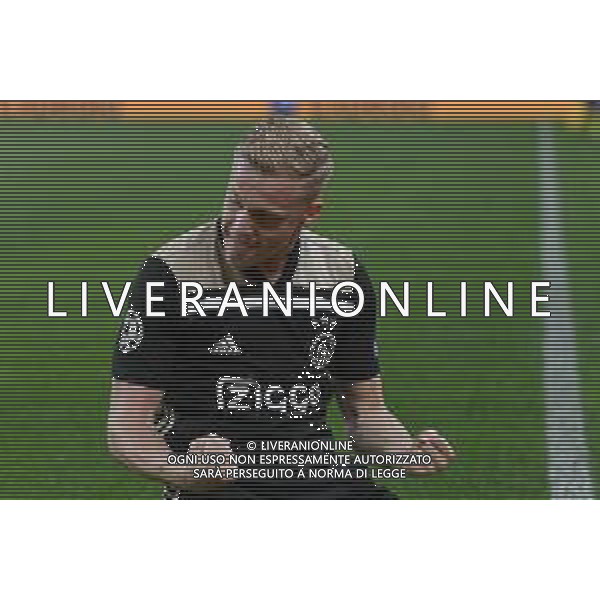 Torino 16.04.2019 Allianz Stadium 4 di finale Champions League Juventus vs Ajax ©Falzone/Agenzia Aldo Liverani NELLA FOTO : Esultanza gol di Donny van de Beek