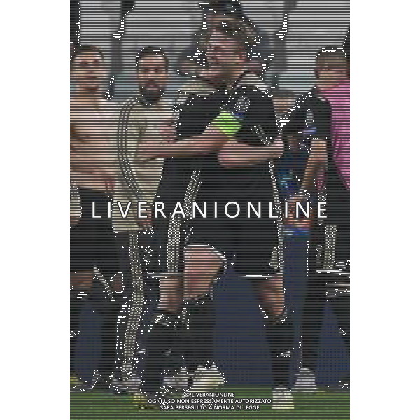 Torino 16.04.2019 Allianz Stadium 4 di finale Champions League Juventus vs Ajax ©Falzone/Agenzia Aldo Liverani NELLA FOTO : Esultanza di Matthijs de Ligt