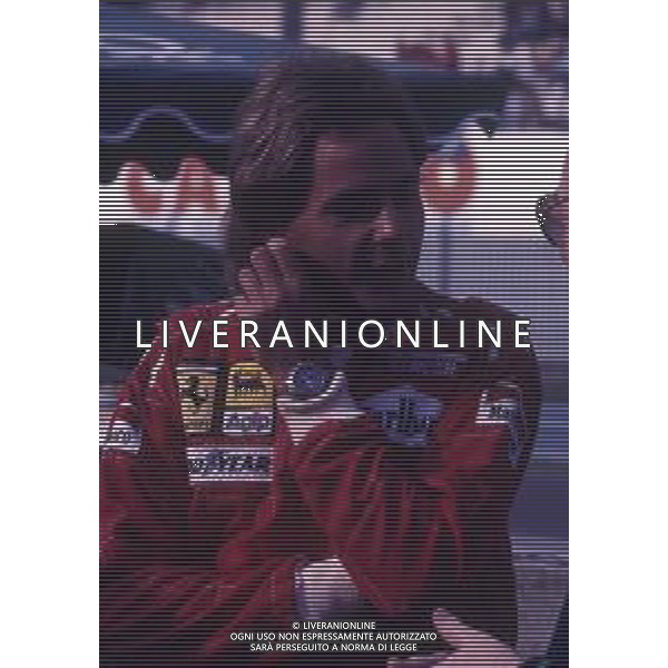 RETROSPETTIVA GERHARD BERGER PILOTA F1 NELLA FOTO GERHARD BERGER CON LA FERRARI 1988 AG ALDO LIVERANI SAS 