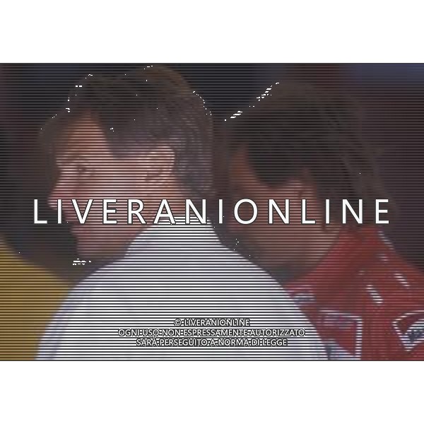 RETROSPETTIVA GERHARD BERGER PILOTA F1 NELLA FOTO GERHARD BERGER CON LA FERRARI 1988 AG ALDO LIVERANI SAS 