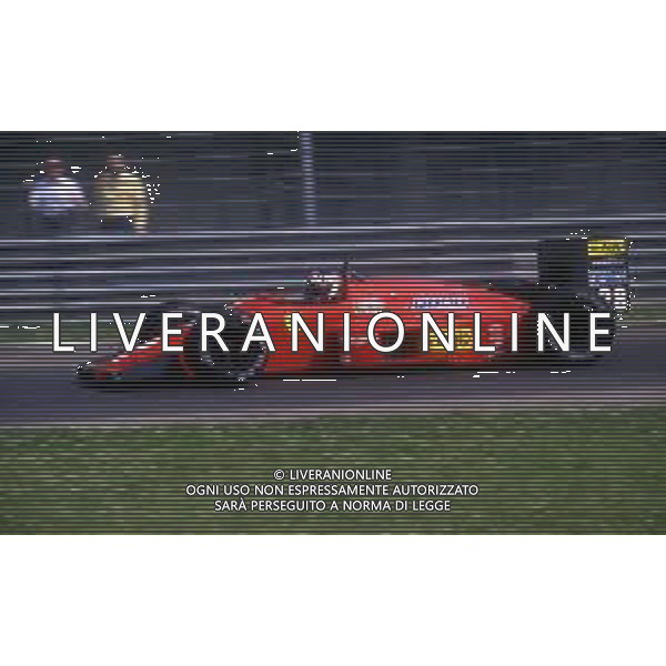 RETROSPETTIVA GERHARD BERGER PILOTA F1 NELLA FOTO GERHARD BERGER CON LA FERRARI 1987 AG ALDO LIVERANI SAS 