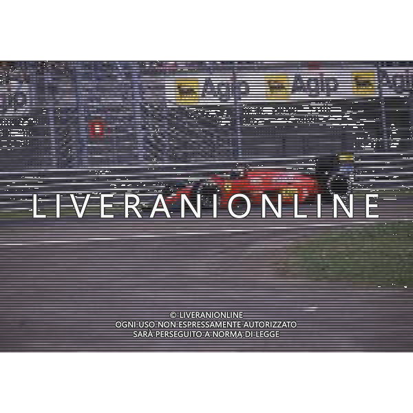 RETROSPETTIVA GERHARD BERGER PILOTA F1 NELLA FOTO GERHARD BERGER CON LA FERRARI 1987 AG ALDO LIVERANI SAS 