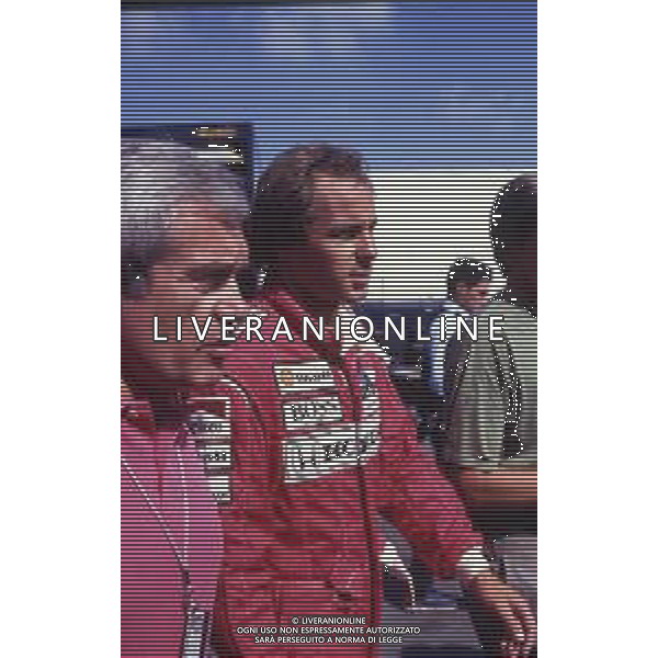 RETROSPETTIVA GERHARD BERGER PILOTA F1 NELLA FOTO GERHARD BERGER AG ALDO LIVERANI SAS