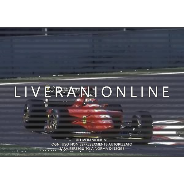 RETROSPETTIVA GERHARD BERGER PILOTA F1 NELLA FOTO GERHARD BERGER CON LA FERRARI 1994 AG ALDO LIVERANI SAS 