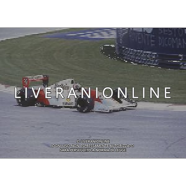 RETROSPETTIVA GERHARD BERGER PILOTA F1 NELLA FOTO GERHARD BERGER CON LA MC LAREN 1992 AG ALDO LIVERANI SAS
