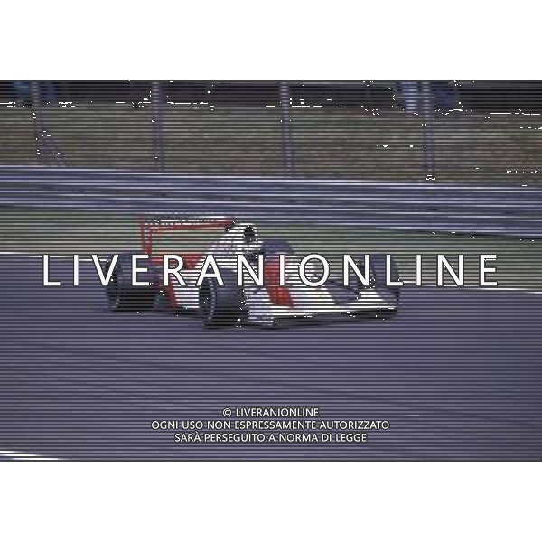 RETROSPETTIVA GERHARD BERGER PILOTA F1 NELLA FOTO GERHARD BERGER CON LA MC LAREN 1992 AG ALDO LIVERANI SAS