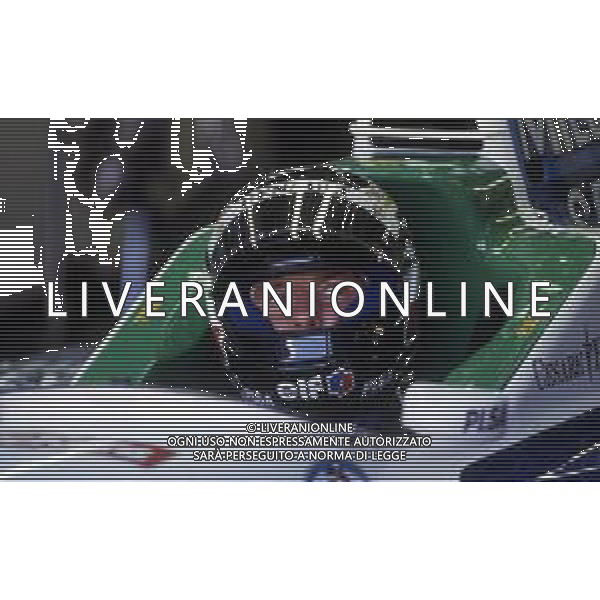 RETROSPETTIVA GERHARD BERGER PILOTA F1 NELLA FOTO GERHARD BERGER CON LA BENETTON 1996 AG ALDO LIVERANI SAS 