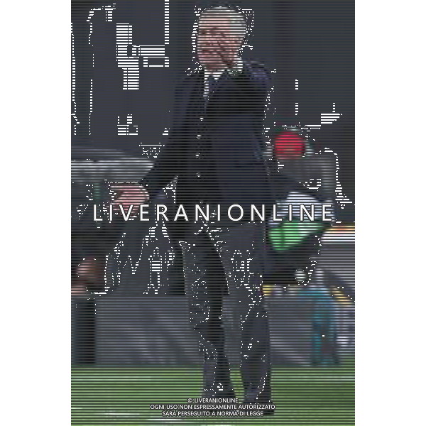 NAPOLI - ARSENAL RITORNO QUARTI DI FINALE EUROPA LEAGUE 18.04.2019 NELLA FOTO CARLO ANCELOTTI ©MOSCA / AGENZIA ALDO LIVERANI SAS