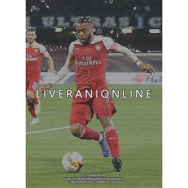 18-04-2019 NAPOLI -ARSENAL EUROPA LEAGUE NELLA FOTO: ALEXANDRE LACAZETTE FOTO MOSCA, AG.LIVERANI