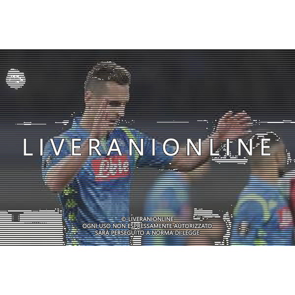 18-04-2019 NAPOLI -ARSENAL EUROPA LEAGUE NELLA FOTO: ARKADIUSZ MILIK FOTO MOSCA, AG.LIVERANI