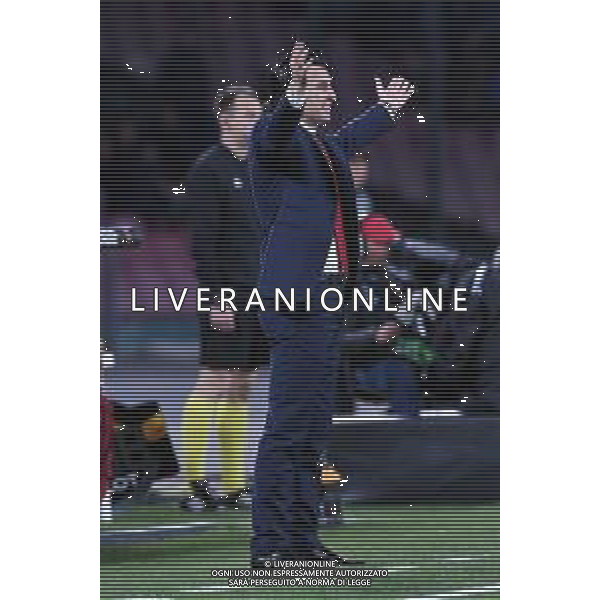 18-04-2019 NAPOLI -ARSENAL EUROPA LEAGUE NELLA FOTO: UNAI EMERY FOTO MOSCA, AG.LIVERANI