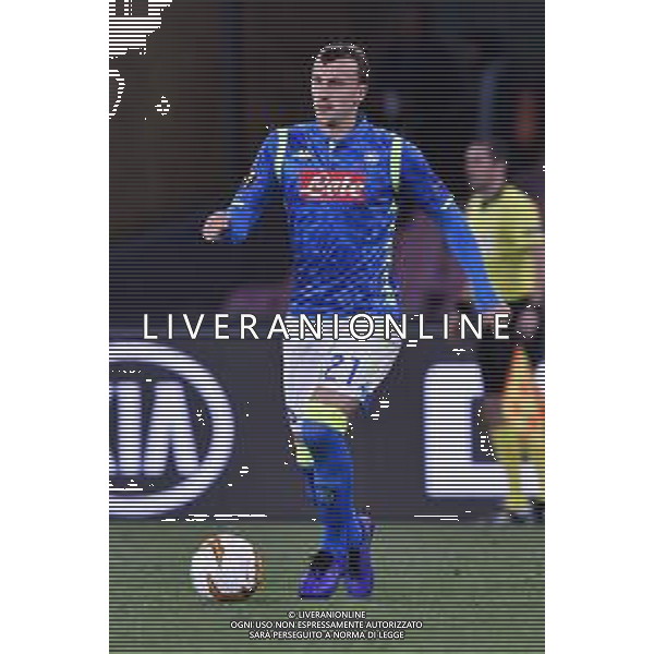 18-04-2019 NAPOLI -ARSENAL EUROPA LEAGUE NELLA FOTO: VLAD CHIRICHES FOTO MOSCA, AG.LIVERANI