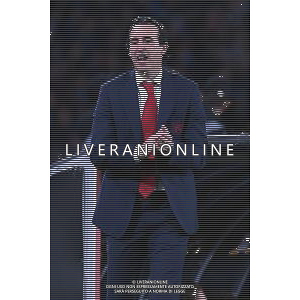18-04-2019 NAPOLI -ARSENAL EUROPA LEAGUE NELLA FOTO: UNAI EMERY FOTO MOSCA, AG.LIVERANI