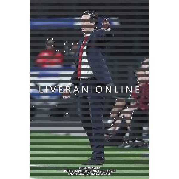 18-04-2019 NAPOLI -ARSENAL EUROPA LEAGUE NELLA FOTO: UNAI EMERY FOTO MOSCA, AG.LIVERANI