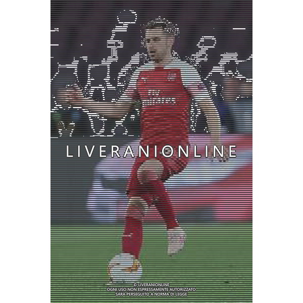 18-04-2019 NAPOLI -ARSENAL EUROPA LEAGUE NELLA FOTO: AARON RAMSEY FOTO MOSCA, AG.LIVERANI