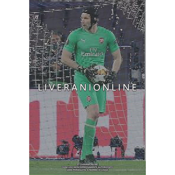 18-04-2019 NAPOLI -ARSENAL EUROPA LEAGUE NELLA FOTO: PETR CECH FOTO MOSCA, AG.LIVERANI