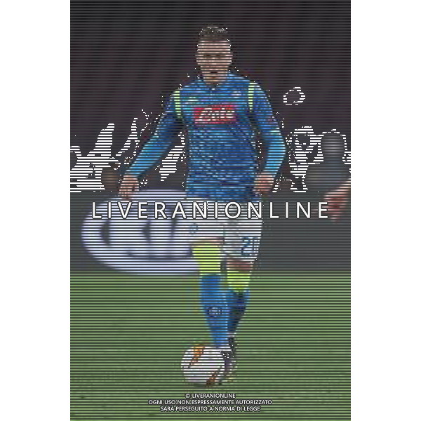 18-04-2019 NAPOLI -ARSENAL EUROPA LEAGUE NELLA FOTO: PIOTR ZIELINSKI FOTO MOSCA, AG.LIVERANI