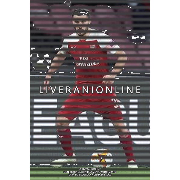 18-04-2019 NAPOLI -ARSENAL EUROPA LEAGUE NELLA FOTO: SEAD KOLASINAC FOTO MOSCA, AG.LIVERANI