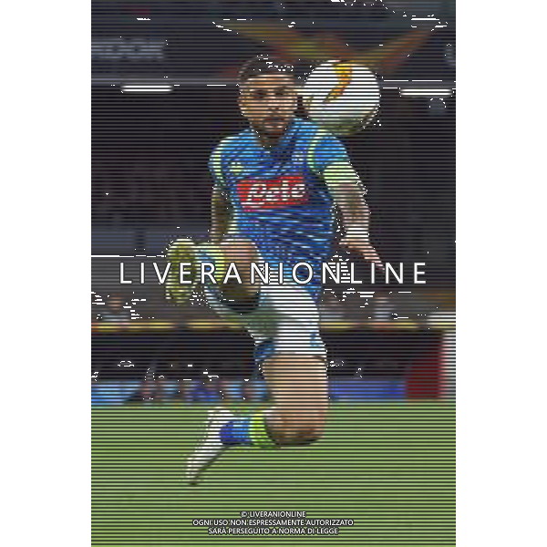 18-04-2019 NAPOLI -ARSENAL EUROPA LEAGUE NELLA FOTO: LORENZO INSIGNE FOTO MOSCA, AG.LIVERANI