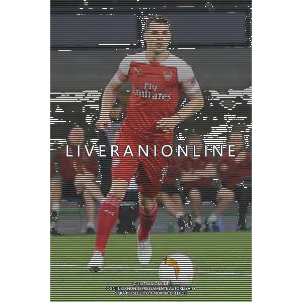 18-04-2019 NAPOLI -ARSENAL EUROPA LEAGUE NELLA FOTO: GRANIT XHAKA FOTO MOSCA, AG.LIVERANI
