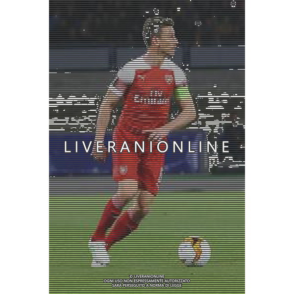 18-04-2019 NAPOLI -ARSENAL EUROPA LEAGUE NELLA FOTO: LAURENT KOSCIELNY FOTO MOSCA, AG.LIVERANI
