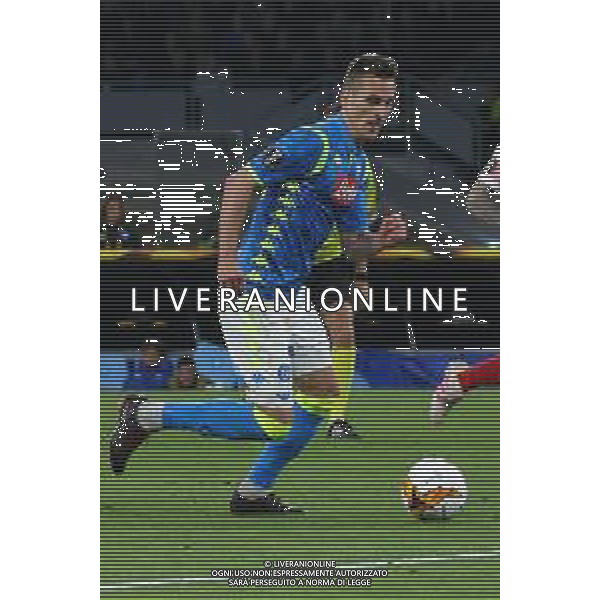 18-04-2019 NAPOLI -ARSENAL EUROPA LEAGUE NELLA FOTO: ARKADIUSZ MILIK FOTO MOSCA, AG.LIVERANI