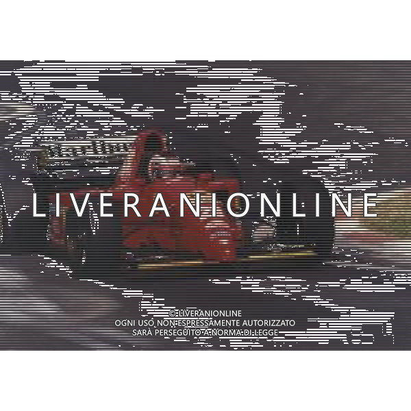 RETROSPETTIVA GERHARD BERGER PILOTA F1 NELLA FOTO GERHARD BERGER NEL 1995 CON LA FERRARI AG ALDO LIVERANI SAS 