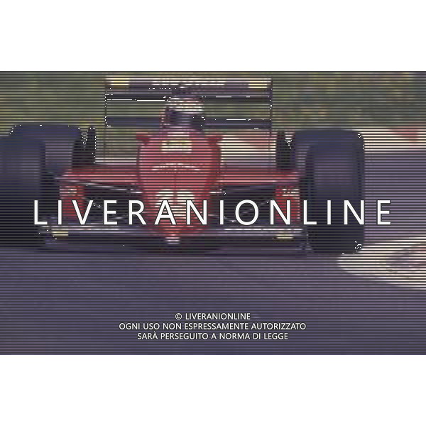 RETROSPETTIVA GERHARD BERGER PILOTA F1 NELLA FOTO GERHARD BERGER NEL 1987 ALLA FERRARI AG ALDO LIVERANI SAS