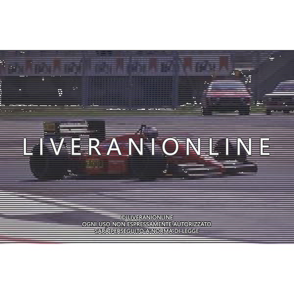 RETROSPETTIVA GERHARD BERGER PILOTA F1 NELLA FOTO GERHARD BERGER NEL 1987 ALLA FERRARI AG ALDO LIVERANI SAS