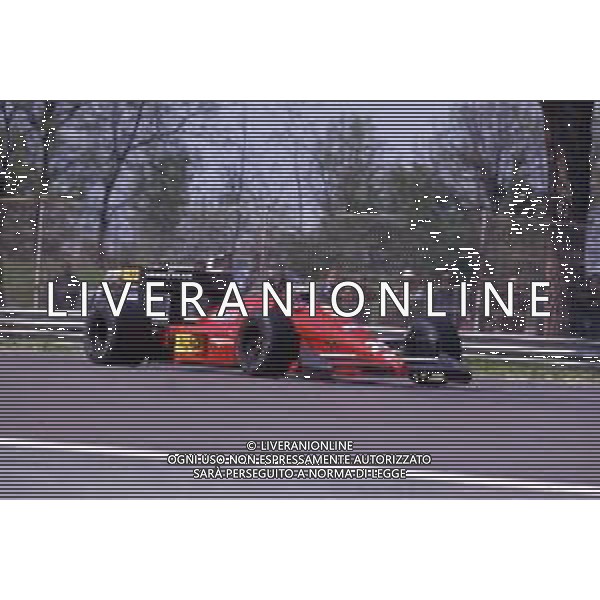 RETROSPETTIVA GERHARD BERGER PILOTA F1 NELLA FOTO GERHARD BERGER NEL 1987 ALLA FERRARI AG ALDO LIVERANI SAS