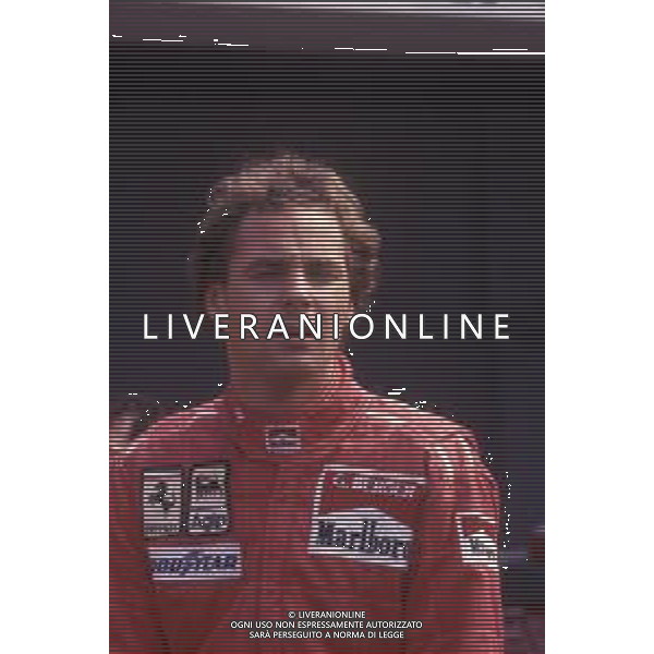 RETROSPETTIVA GERHARD BERGER PILOTA F1 NELLA FOTO GERHARD BERGER NEL 1987 ALLA FERRARI AG ALDO LIVERANI SAS