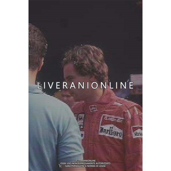 RETROSPETTIVA GERHARD BERGER PILOTA F1 NELLA FOTO GERHARD BERGER NEL 1987 ALLA FERRARI AG ALDO LIVERANI SAS