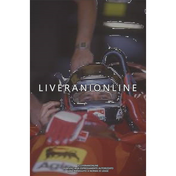 RETROSPETTIVA GERHARD BERGER PILOTA F1 NELLA FOTO GERHARD BERGER NEL 1987 ALLA FERRARI AG ALDO LIVERANI SAS