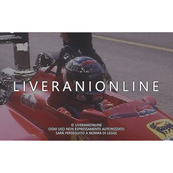 RETROSPETTIVA GERHARD BERGER PILOTA F1 NELLA FOTO GERHARD BERGER NEL 1987 ALLA FERRARI AG ALDO LIVERANI SAS