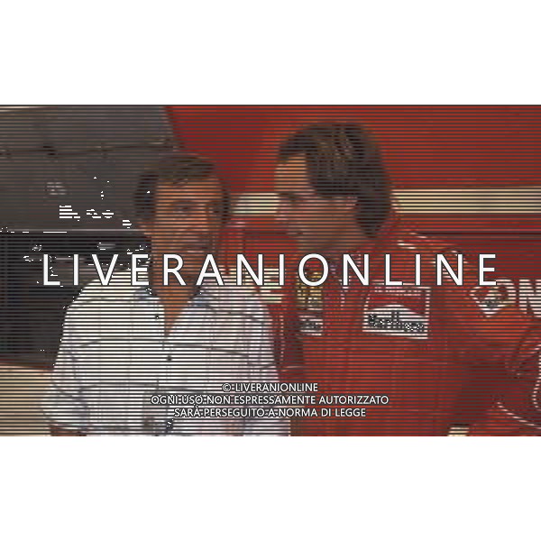 RETROSPETTIVA GERHARD BERGER PILOTA F1 NELLA FOTO GERHARD BERGER NEL 1988 ALLA FERRARI AG ALDO LIVERANI SAS