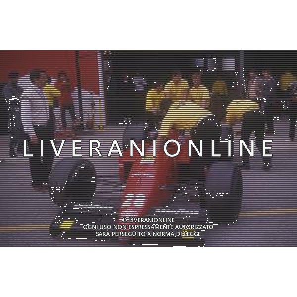 RETROSPETTIVA GERHARD BERGER PILOTA F1 NELLA FOTO GERHARD BERGER NEL 1988 ALLA FERRARI AG ALDO LIVERANI SAS