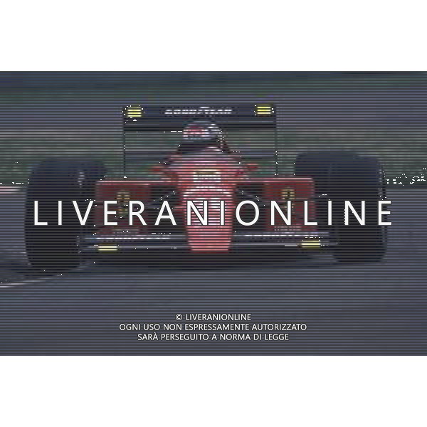 RETROSPETTIVA GERHARD BERGER PILOTA F1 NELLA FOTO GERHARD BERGER NEL 1988 ALLA FERRARI AG ALDO LIVERANI SAS