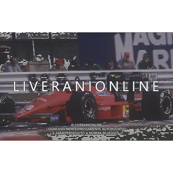 RETROSPETTIVA GERHARD BERGER PILOTA F1 NELLA FOTO GERHARD BERGER NEL 1988 ALLA FERRARI AG ALDO LIVERANI SAS